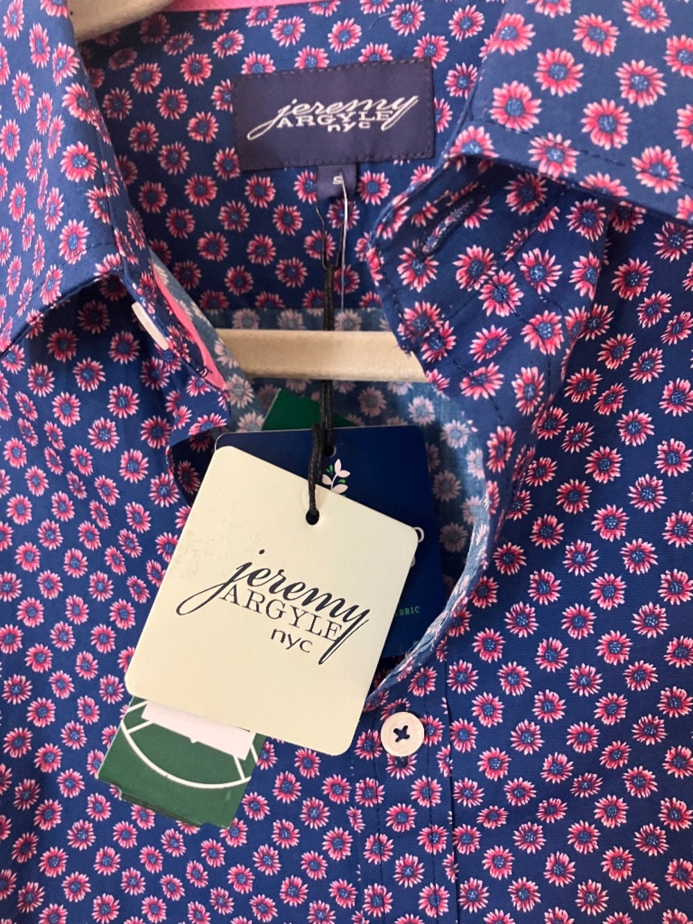 bundle of two new men’s shirts.